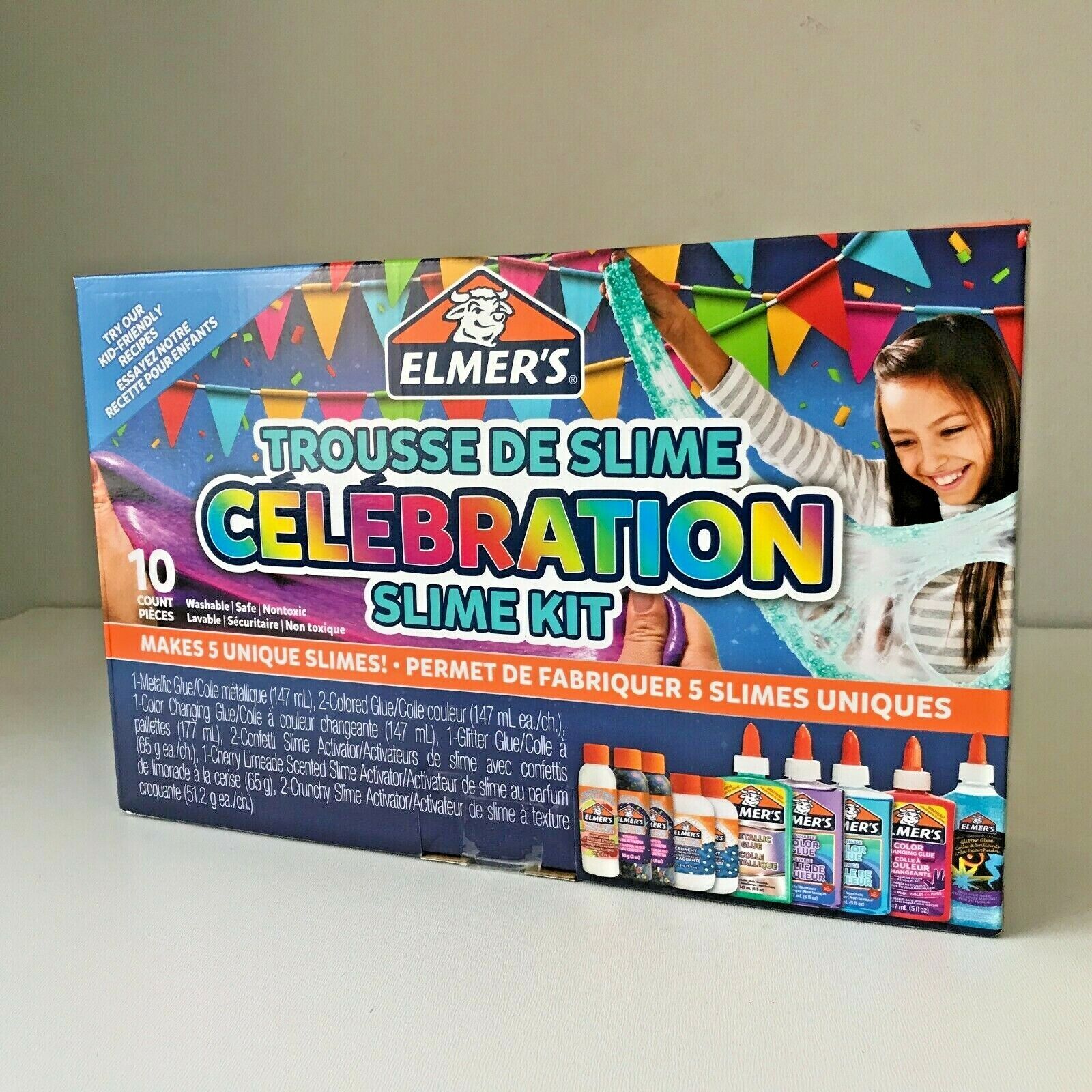 Best Deal for Elmer's Celebration Slime Kit, Slime Supplies Include