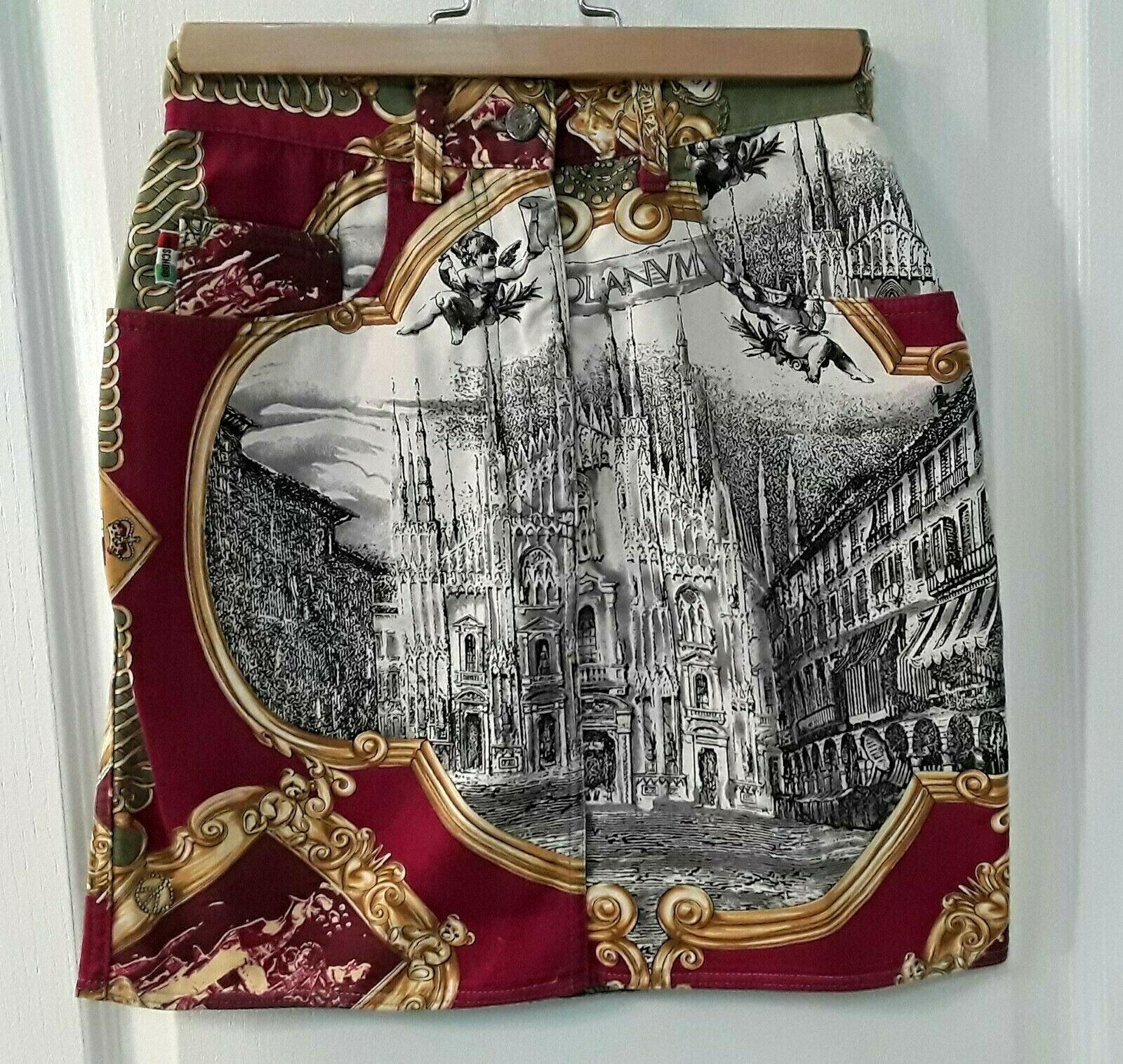 Moschino Jeans Vintage Mediolanum Il Duomo Milano Print mini