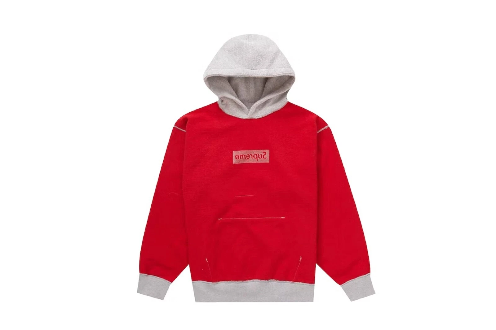 Felpa con cappuccio Supreme Inside Out Box Logo SS23 Taglia S Nuova