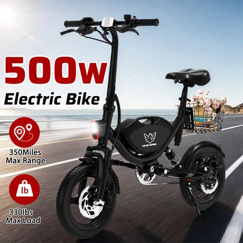 710W Folding Electric Bike - 22MPH Speed, 40+ Miles Range, Adult Commuter Ebike