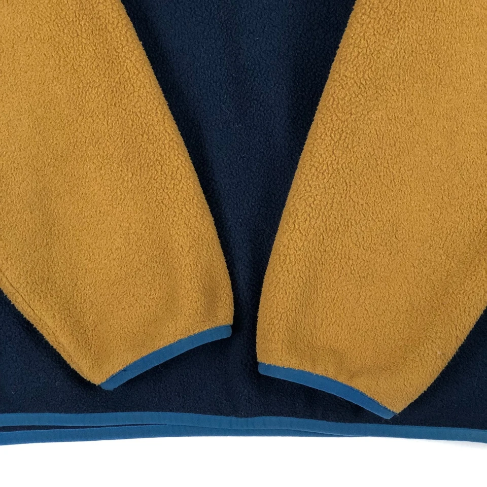 Patagonia Synchilla Snap-T Pullover Mens M Blue Gold Fleece Sweater Jacket 25580 - Image 4 of 4