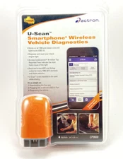 ACTRON U-Scan Smartphone Wireless Vehicle Diagnostics CP9600 NEW IPhones Only Ap