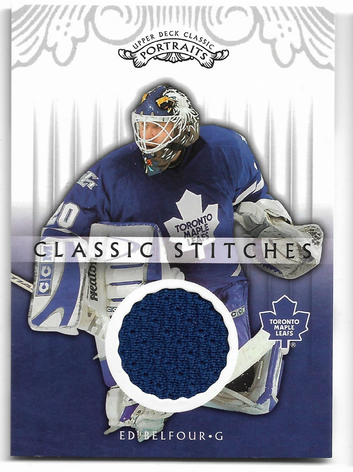 Ed Belfour trading card
