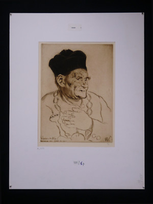 Louis Legrand (1863-1951) The Churchwarden From Mee 1911 Dijon Félicien Rops