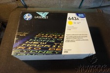 New Sealed Box Genuine OEM HP 643A Yellow Toner Q5952A LaserJet 4700 2C12S6a