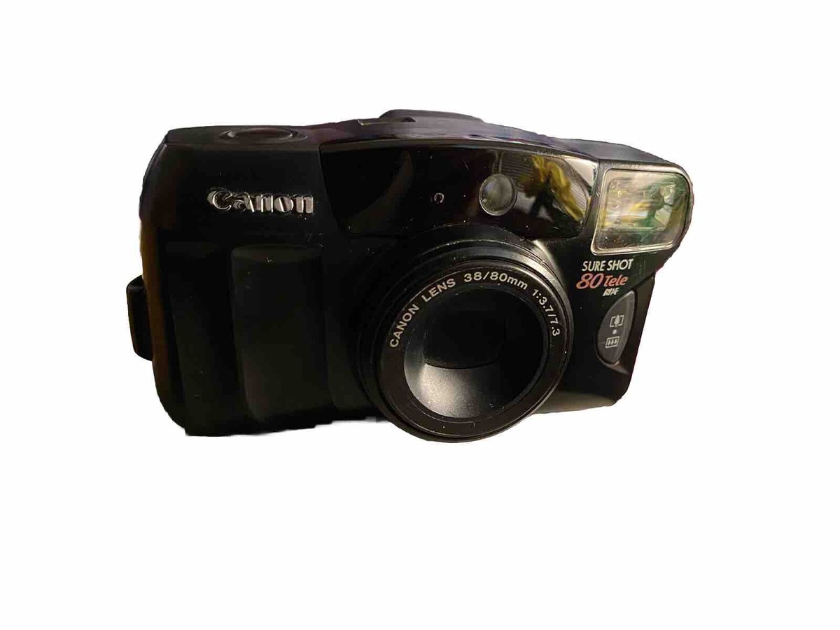 Canon Sure Shot 80 Tele Date SAF 35mm Point & Shoot Camera | eBay