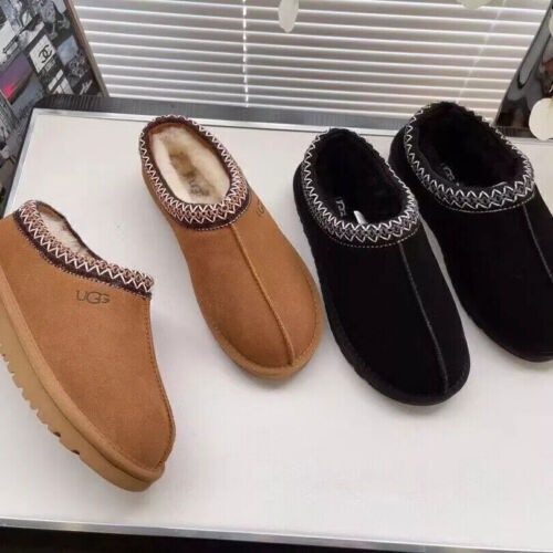 UGG Tasman Classic Wool Suede Comfort Slipper Womens Shoes 3 Colors（All Sizes）