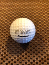 PING GOLF BALL-PINK/WHITE PING EYE PROMOTIONAL.NO LOGO...9.9/10