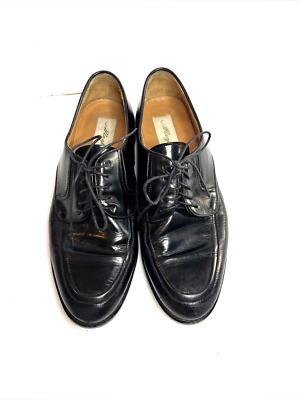Mezlan Black Leather Oxford Shoes Men Size 9.5 M | eBay display picture 3