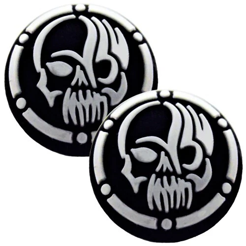 SONY PS5 XBOX X S Thumb Grips x 2 For PS4 PS5 XBOXONE Xbox Series X Toggle Cover Caps Skull