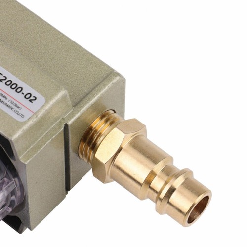 Wasserabscheider Druckluftfilter Ölabscheider INKLUSIVE 1/4" Schnellkupplung-Kit - Bild 8 von 12