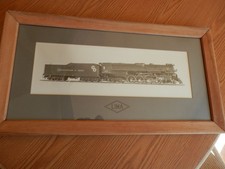 Vintage Lima Locomotive Works Framed Builder's Photograph, The Jefferson #600