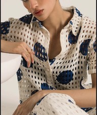 ETHNC Printed Suit Co-ord Set