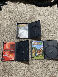Lote De Tres Juegos Ps2 Estuche Y Manual Solo Star Wars Super Bombad Racing