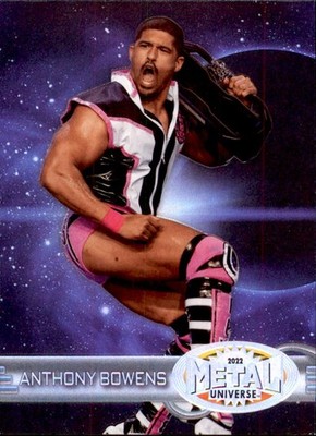 Anthony Bowens 2022 SkyBox Metal Universe AEW 97-98 Retro #R-44