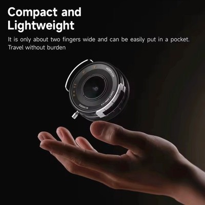 Brightin Star 10mm F5.6 Pro APS-C MF Fisheye Lens for Canon Nikon Fuji Sony M4/3
