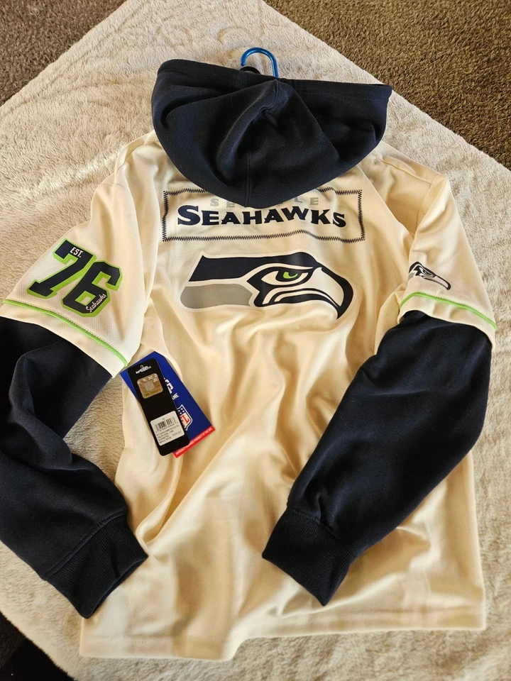 Sudadera con capucha de los Seattle Seahawks talla mediana para hombre Foto 3 de 3