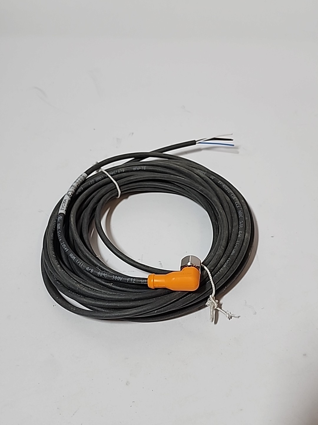 IFM Electronic EVC06A ATEX Sensor Cable M12 Right Angle Female 4-Pin 10m PUR
