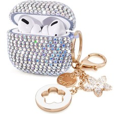 VISOOM Bling Case for Airpods Pro 2nd 1st Generation Case - Jewelry Cute Airp...