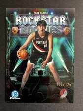 2025-26 Bowman Basketball - Yang Hansen RC - AQUA 7/125 - Trail Blazers 