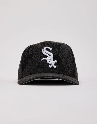 HP19966-CWSBLCK Mitchell & Ness MLB Chicago White Sox Tapestry Pro Pinch Hat