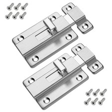 Self-Elastic Latch Security Bolt Latch Anti-theft Spring Latches Stainless Steel