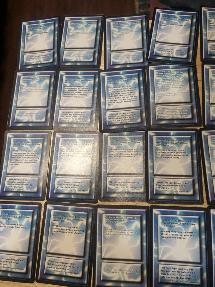 30 Highlander Type 1 Quickening Cards - Image 2 of 3