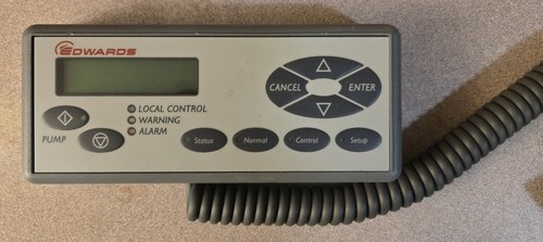Edwards Pump Display Terminal 5 way XLR Plug D37280700