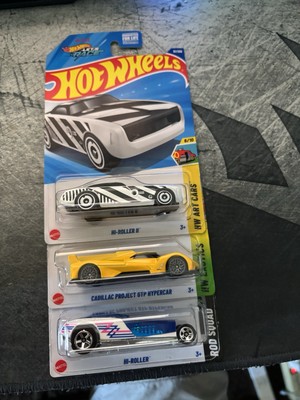 Hot Wheels: HI-ROLLER II, HI-ROLLER, CADILLAC PROJECT GTP HYPERCAR 