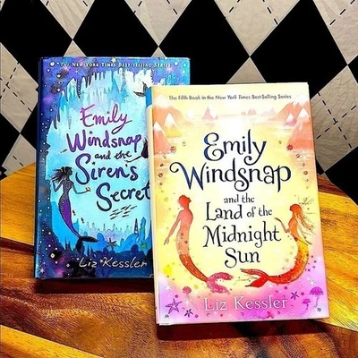 Emily Windsnap Book Set Kids 8-12 Years Siren's Secret, Land of the Midnight Sun - Image 1 of 4