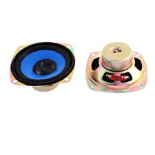 2pcs 5W 4 Ohm Square Magnet Speaker Loudspeaker 80x80mm for TV Player Audio