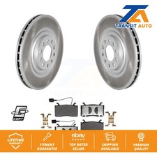 Coat Disc Brake Rotors Semi-Metallic Pad Front Kit For Alfa Romeo Stelvio Giulia