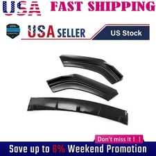 Front Bumper Lip Fit For Mercedes-Benz Carbon Fiber Body Kit Carbon Fiber US