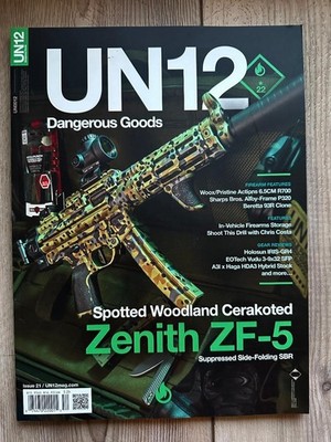 2025 UN 12 DANGEROUS GOODS Weapon GUNS Magazine ZENITH ZF-5