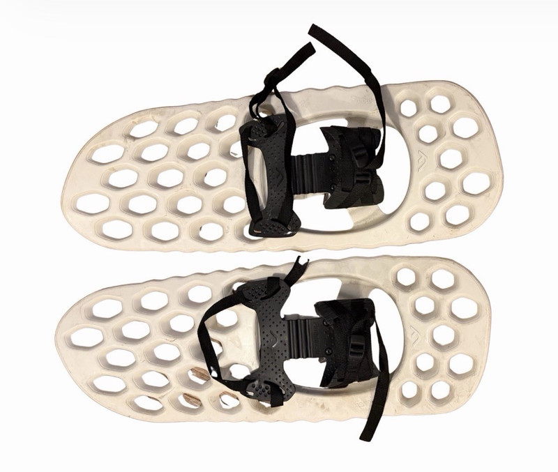 Fimbulvetr Lightweight Snowshoes White w/ Adjustable Bindings Backcountry Pair