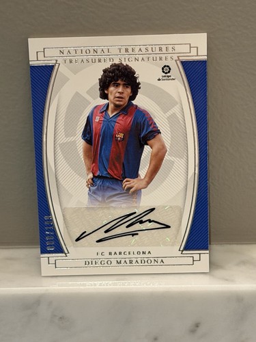 Maradona National Treasures 2020-21 Auto /199 Treasured Signatures Barcelona🔥