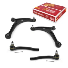 Front Lower Control Arm & Outer Tie Rods for 03-08 Honda Pilot 01-06 Acura MDX