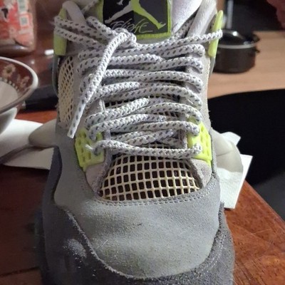 Jordan Air Jordan 4 Retro SE Neon 95 Sneaker Gray/Yellow CT5342-007