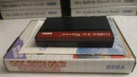 Sega Master System GOLDEN AXE WARRIOR w/Cartridge, Instructions & Box (CIB)