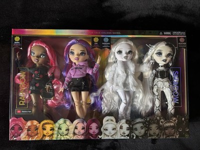 MGA Entertainment Rainbow High & Shadow High Fashion Doll Set - Pack of 4