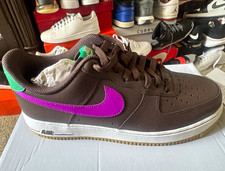 Nike Men s Brown Purple Green Air Force 1 Low...