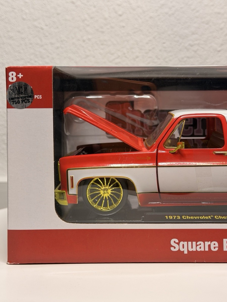 ミニカー CHASE! M2 1/64 '73 C10 SIDE SHOW EX M2 MACHINES - GOLD CHASE - 1973 CHEVY CHEYENNE SUPER 10 - CUSTOM