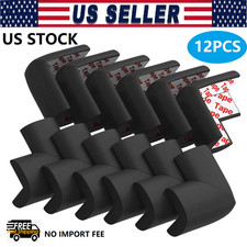 12PCS Corner Edge Protector Child Baby Desk Table Soft Safety Foam Cushion Guard