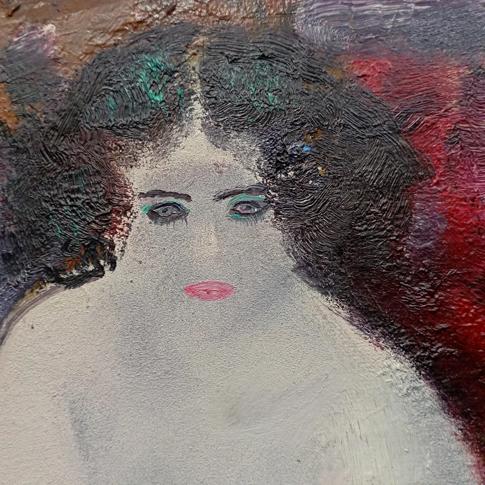 Gemälde „Akt“. Sowjetischer / Russischer Künstler A. Slepkov (Анатолий Слепков). - Bild 3 von 4