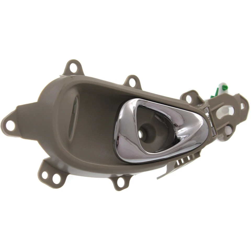 Interior Door Handle For 01-10 Chrysler PT Cruiser Front Left Beige Chrome Lever - Image 4 of 4