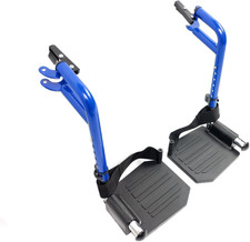 Blue Streak Wheelchair Footrest Replacement,Economy Footrest for Wheelchairs and