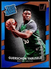 Guerschon Yabusele 2017-18 Donruss #154 Rated Rookie Boston Celtics RC