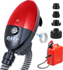 OMT Electric Fuel Transfer Pump, 3.2GPM Gas Can Pump for Gas, Diesel, Kero