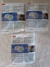 3 - 2 Packs 3M 2078 P95 Particulate Filter Nuisance Level Organic Vapor/Acid Gas