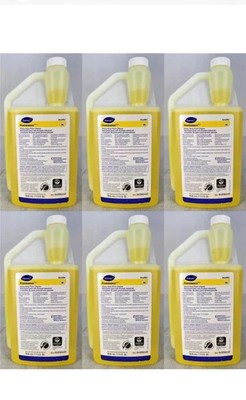 Diversey 94996440 Prominence Heavy Duty Floor Cleaner 6 - 32 oz Citrus Yellow